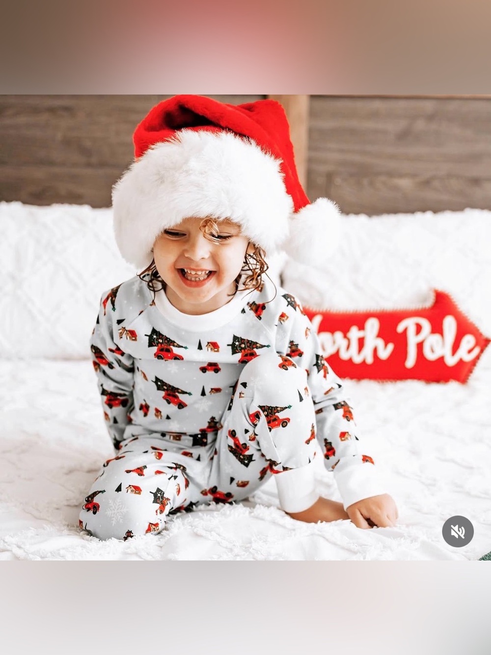 🇨🇦 EUC Lola & Taylor Holiday Cheer Collection Christmas PJ set